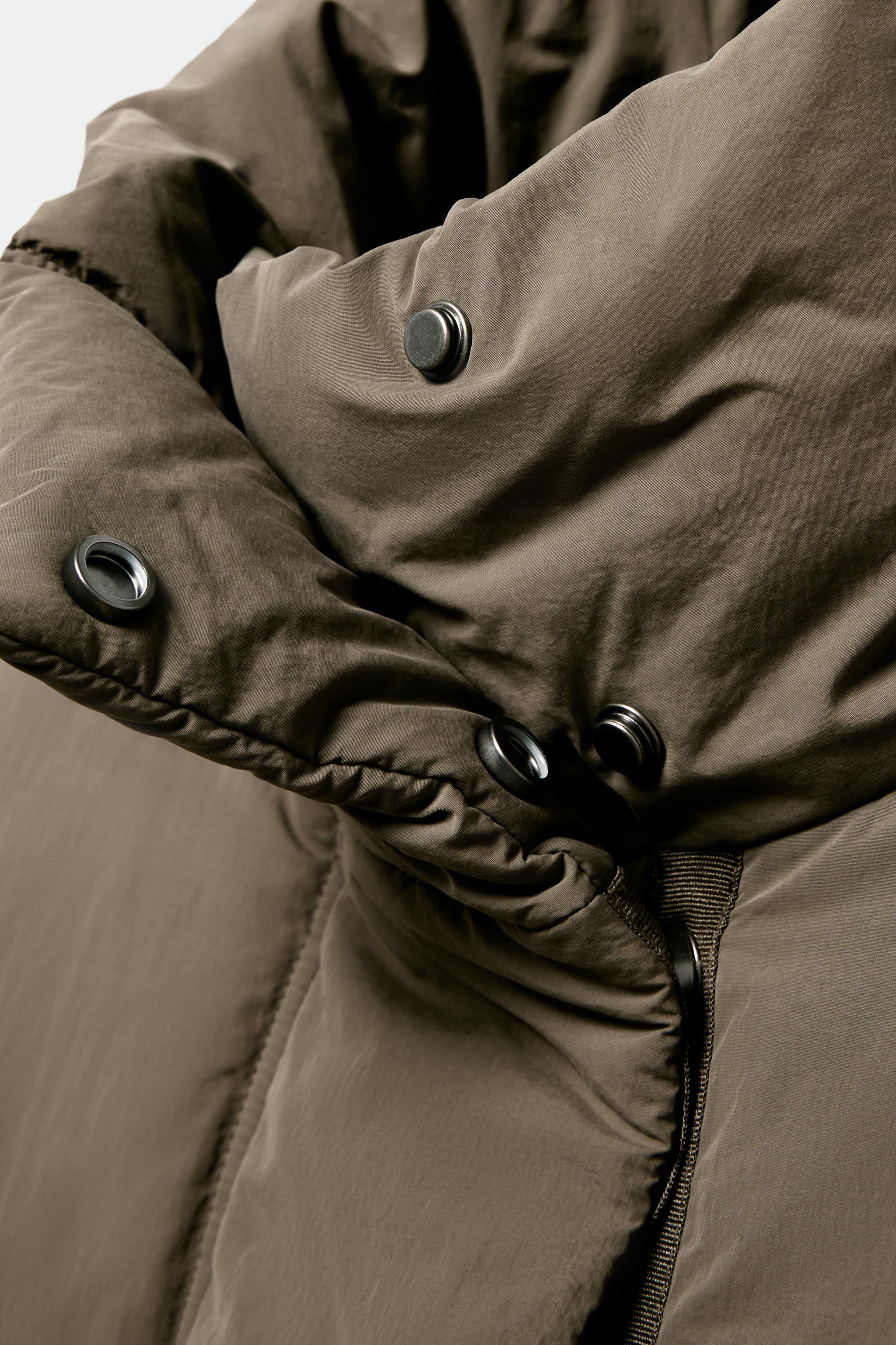 ZW COLLECTION SHORT PUFFER ANORAK WITH TIES